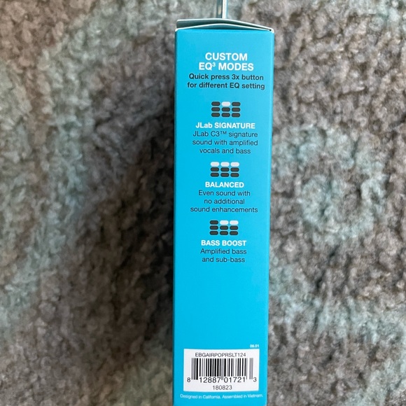 JLab Go Air Pop Wireless Bluetooth Earbuds - Picture 3 of 5